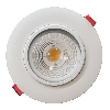 Goodlite G-20001 R4/14W/GR/LED/5CCT 4 inch Recessed Gimbal Round 14 Watts 120 Equiv. Wattage 1100 Lumen Downlight Selectable CCT 27,30,35,41,50K