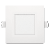 Goodlite G-20226 S4/12W/SQ/LED/5CCT 4 Inch Recessed Ultra-Thin Square Slim 12 Watts 100 Equiv.Wattage Selectable Color Temperature 27,30,35,41,50K