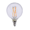 Goodlite G-83476 G16/4.5/LED/D/27K 4.5 Watts 60 Equiv. Wattage 600 Lumen   Globe Light Bulb Soft White 2700k